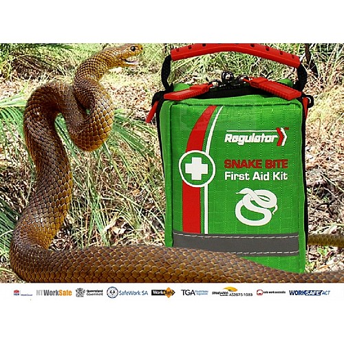 Snake & Spider Bite Regulator Premium First Aid Kit Soft Carry Case